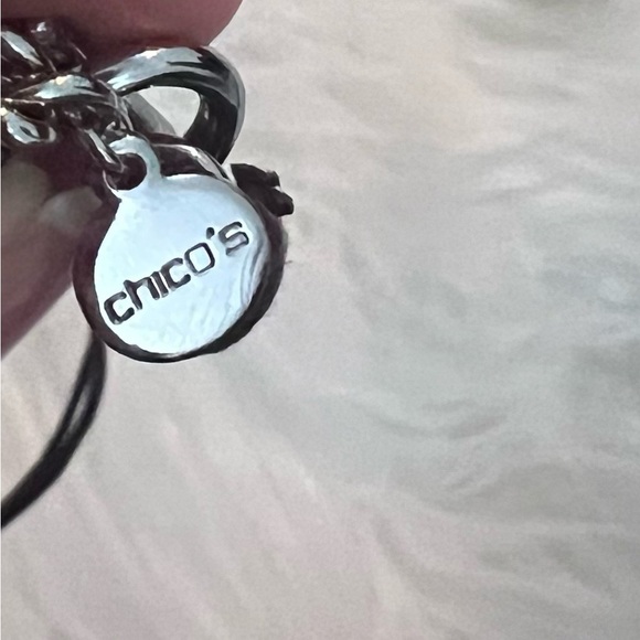 Chicos Gold/Brown Tassle Necklace - Picture 4 of 7